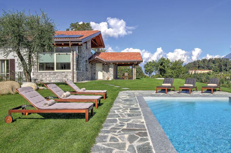 Excellent Villa With Private Pool & Jacuzzi To Rent In Lake Como, Italy