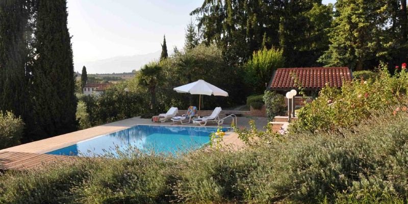 Large villa in Lake Garda with private pool within walking distance of amenities