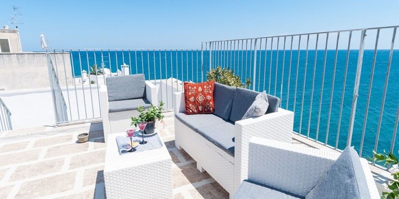 Authentic seafront apartment in Puglia