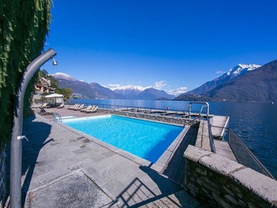 Well presented Lake Como apartment with stunning views & shared swimming pool