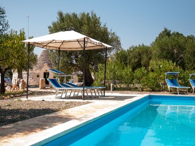 Charming authentic & peaceful countryside Trullo with shared pool located in the surroundings of Castellana Grotte
