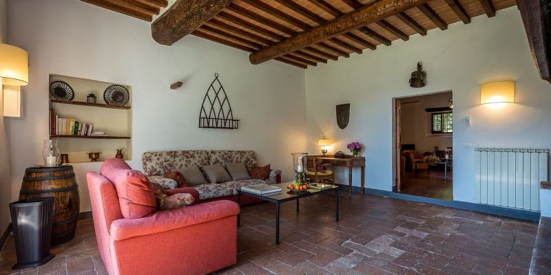 Large villa in the Chianti region for 12 people with private pool